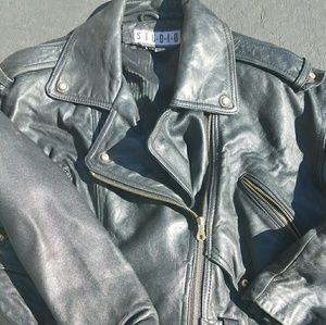 Women's Black Leather Jacket
